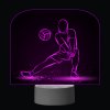 3D Dotyková lampa s diaľkovým ovládaním - VOLEJBAL