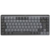 Logitech® MX Mechanical Mini for Mac Minimalist Wireless Illuminated Keyboard - SPACE GREY - US INT