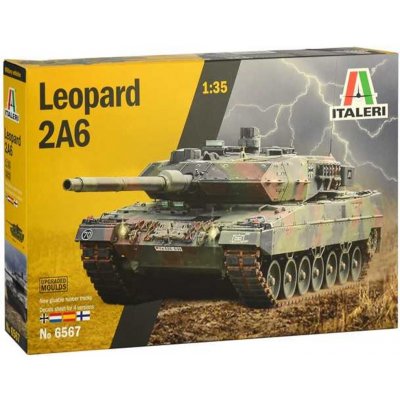 Italeri Model Kit Leopard 2A6 6567 1:35
