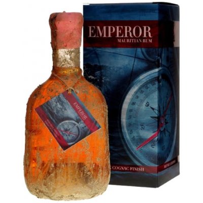 Emperor Deep Blue Jubilee Cognac Finish - 0,7l - 40% - Maurícius od 20% do 43% Krabička Tmavý rum Maurícius 0,7 l