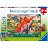 Ravensburger 051793 Svet dinosaurov 2x24 dielov