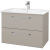 Dreja Umývadlová skrinka GIO SZZ2 80 - N07 Stone / Úchytka T03 / N07 Stone