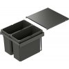 VS ENVI Flex systém na třídění odpadu KB 450 mm, 2 × 16 l, lava