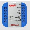 Ropam SROL-ari bezdrátový, ovladač rolety do uší 230VAC, amperometrie, stav rolety v aplikaci a dotykový panel (-IP-64).