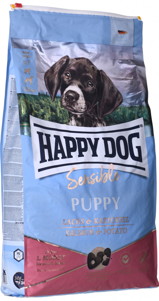 Happy Dog Sensible Puppy Lachs pre šteniatka losos a zemiaky 10 kg