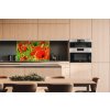 DIMEX | Dibond doska za kuchynskú linku | DBW-10060-028 Červené vlčie maky | 100 x 60 cm + Dibond obkladová doska Dimex do kuchyne Červené vlčie maky v rozmere 100 x 60 cm + lepidlo zadarmo