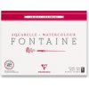 Clairefontaine Akvarelový blok Fontaine Cold Pressed 30 x 40 cm 25 listov 300 g