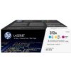 Toner HP 312A - azúrový, purpurový, žltý (CF440AM)