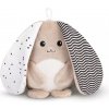 MyHummy šumiaci zajačik BUNNY BEIGE - plyšový zaspávačik maznáčik vydávajúci biely šum