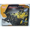 STAVEBNICA QIHUI 6804 2in1 DIY MECHANICAL TRANSMISSION BRICKS TIMBER GRAB & DUNE BUGGY - STAVENICA Z 301 KOCIEK 2v1 AUTO NA DREVO / BUGINA S MECHANICKÝM PREVODOM
