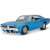 Maisto 1969 Dodge Charger R/T metal modrá 1:25