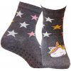 Detské ponožky s protišmykovým chodidlom Jednorožec