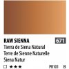 Raw Sienna 671 – PWC, Extra Fine Artists Water Color – ShinHan