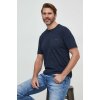 Bavlnené tričko BOSS Orange Tegood 50508243 tmavomodrá L