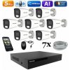 Amiko IP 7 kamerový set, 5Mpix, Ai, Dl, Tube (1501K7) (Amiko)