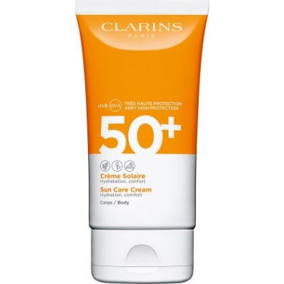 Clarins Sun Care Cream SPF 50+ - Opaľovací krém na telo 150 ml