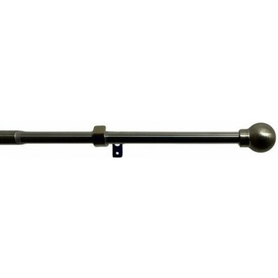 Záclonová súprava roztiahnuteľná Guľa 16/19 mm ušľ. oceľ, 120 - 230 cm
