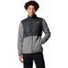Columbia Basin Butte Full Zip Fleece 2 Pánska Flisová Bunda Farba: City Grey Black, Veľkosť: XL 2101761023