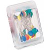 Špendlíky pre quilting, extra dlhé s kvietkom TEXI 4075