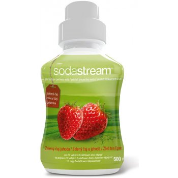 Sodastream zelený čaj/jahoda 0,5 l sirup s príchuťou zelený čaj jahoda 0,5 l