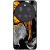 Picasee silikónový čierny obal pre Xiaomi 15 Ultra - Black Gold