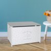 Atmosphera for Kids truhla Dans ma tribu biela 38 x 58 x 38 cm