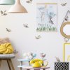 Nálepky na stenu - Vtáčiky 13ks