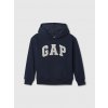 GAP Detská mikina s logom Tmavomodrá XS Tmavomodrá Tmavomodrá
