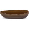 Servírovacia misa Out of Lines oválna, 36 cm, hnedá