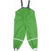 Playshoes Nohavice do dažďa s trakmi zelené