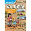PLAYMOBIL Wiltopia. Entdecke die Savanne! Dein Forscherbuch voller kniffliger Rätsel, spannender Fakten, kleinen Experimenten und vielem mehr! (Larisa Lauber)(Pevná)