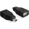 Delock Adaptér USB 2.0 Samice > USB mini konektor SAMEC