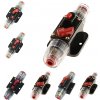 Istič DC 12-24V 60A tvar poistkového púzdra s reset tlačítkom (L209B)