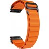 VSETKONAMOBIL 129371 VSETKONAMOBIL Alpský ťah remienok QuickFit pre Garmin - šírka 22mm oranžový