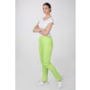 Dámske zdravotnícke nohavice M-086, limetková (Zdravotnícke oblečenie)