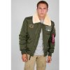 ALPHA INDUSTRIES Bunda Injector III Air Force - tmavo zelená (198113/257)