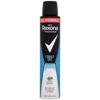 Rexona Men Cobalt Dry deodorant ve spreji antiperspirant 200 ml pro muže