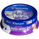 Verbatim DVD+R 8,5GB 8x, 25ks