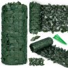 MULTI GARDEN Maskovacia stena, umelý živý plot 500x50 cm brečtanovo zelená