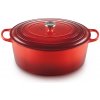 Le Creuset - Liatinový hrniec oválny s pokrievkou 40 cm/13,9 l červený