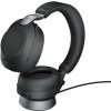 Jabra Evolve2 85/Stereo/ANC/BT/Bezdrať/MS/Stand/Čierna 28599-999-889