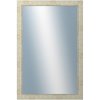 DANTIK - Zrkadlo v rámu, rozmer s rámom 80x160 cm z lišty PRAHA biela (2930)