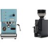 Profitec GO, blue + Eureka Mignon Zero 55s, BL black