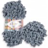 Alize Puffy Fine 343 šedá