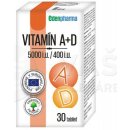 EdenPharma Vitamín A + D 5000 I.U./ 400 I.U. 30 tabliet