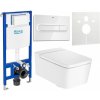 Súprava WC misa Roca Inspira A346537S00, podomietková konštrukcia Roca Duplo One A890070020, A80153200B, A890195000, A890063000