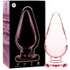 Nebula series by ibiza - model 4 anal plug borosilicate glass pink 11 cm -o- 5 cm