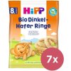 7x HiPP BIO Špaldové-ovsené prstienky od 8. mesiaca, 30 g