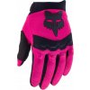 Dievčenské motokrosové rukavice MX Fox Dirtpaw Pink Veľkosť YS