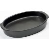 Zapekacia a servírovacia misa Pure oválna 37 cm, čierna